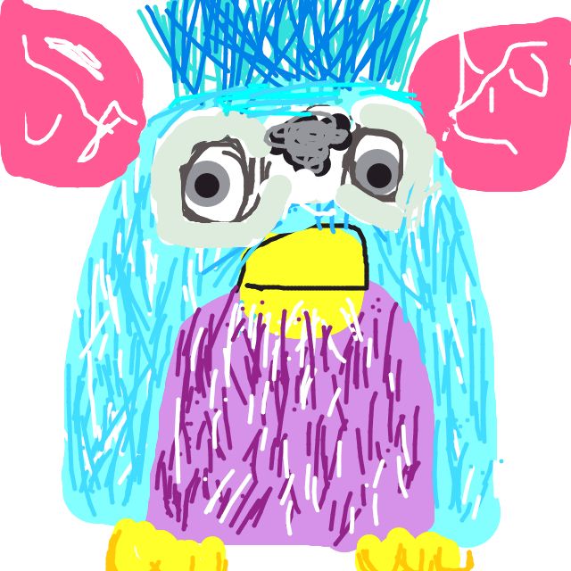 640x640 Furby Drawing Furby Drawings, Character, Fictional Characters - Furby Drawing