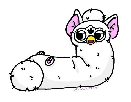 500x391 fuzzy friends the longest faq about the longest furby - Furby Drawing