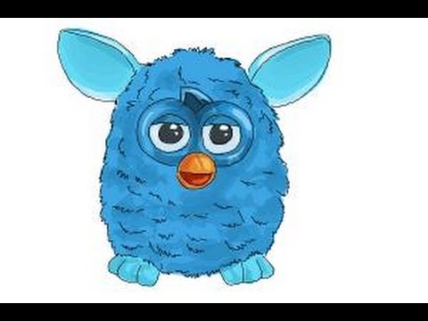 480x360 How To Draw A Furby - Furby Drawing