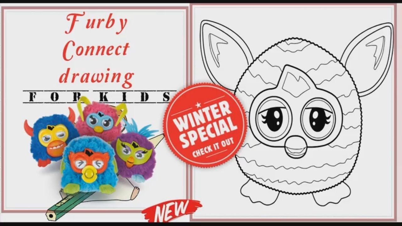1280x720 pk furby connect drawing - Furby Drawing