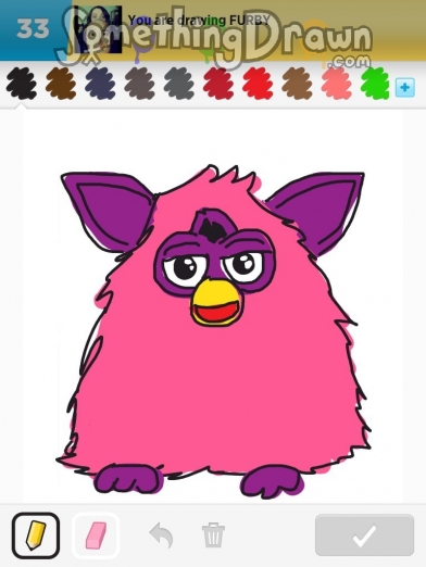 392x522  - Furby Drawing
