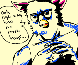300x250 Badass Furby Drawing - Furby Drawing