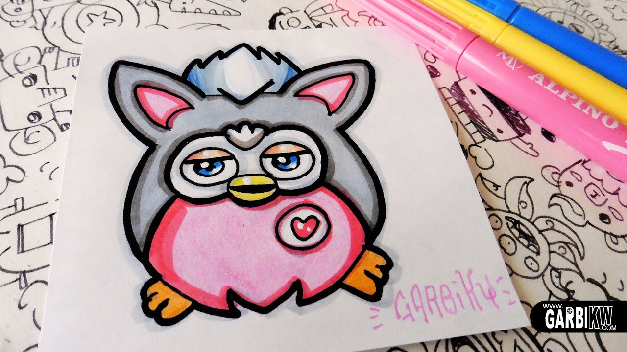 1280x720 Furby - Furby Drawing