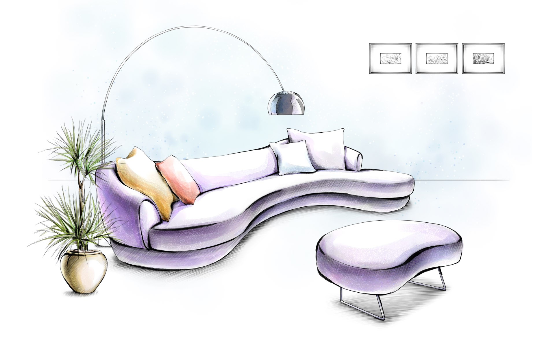 1920x1200 Design, Interior, Furniture, Drawings Wallpapers - Furniture Design Drawing