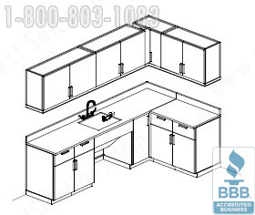 280x236 hospital pathology lab casework furniture plan drawing designs - Furniture Drawing