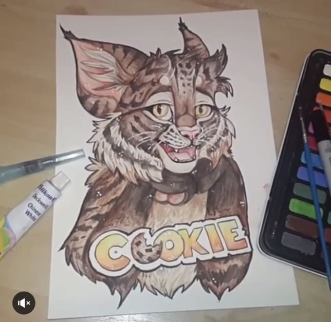 680x661 Draw You A Furry Badge - Furry Drawing