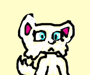 300x250 Female Furry Wolf Drawing - Furry Wolf Drawing