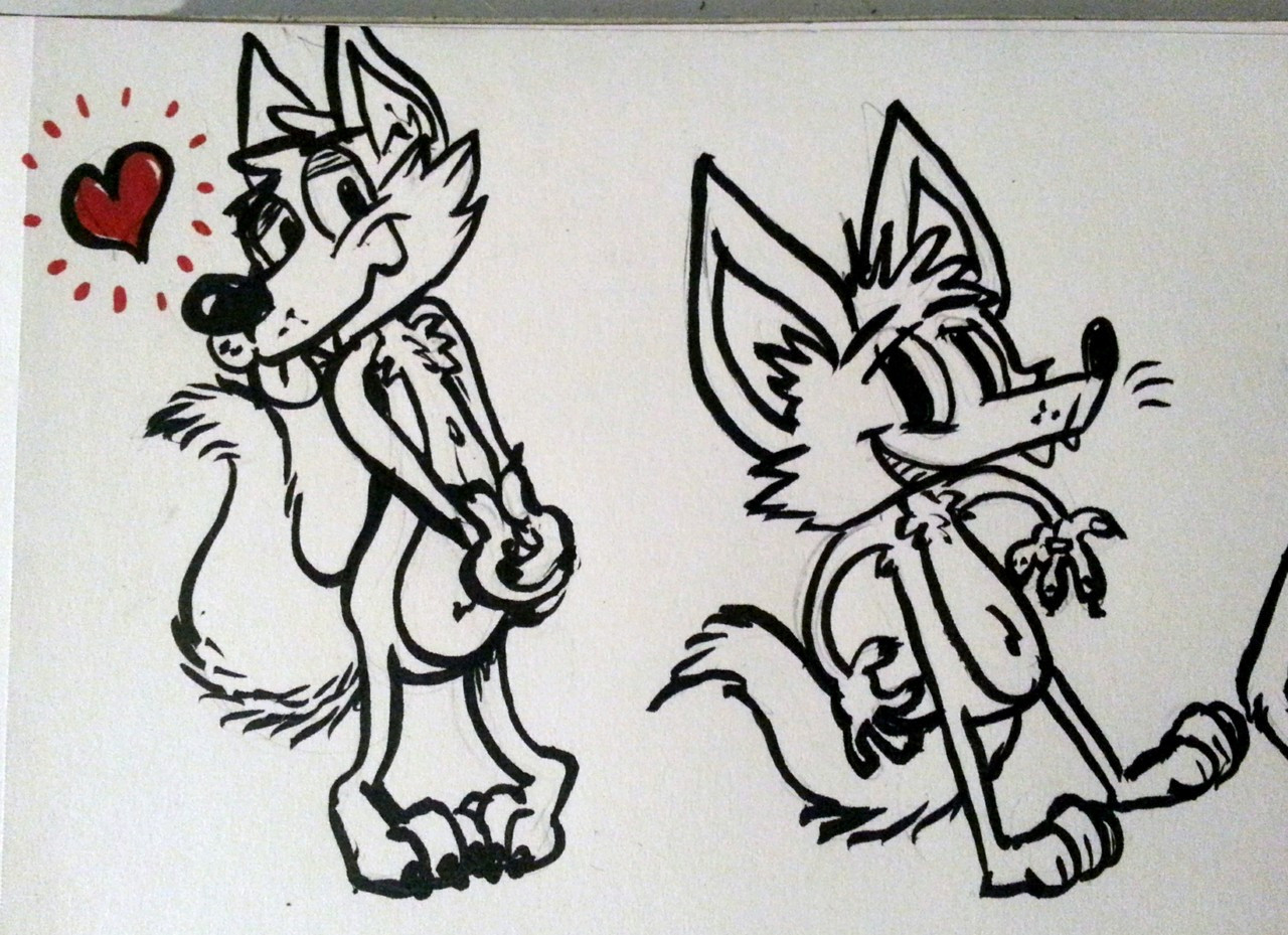 1280x929 Reptifur - Furry Wolf Drawing