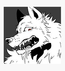 210x230 Angry Furry Wolf Drawing Photographic Prints Redbubble - Furry Wolf Drawing
