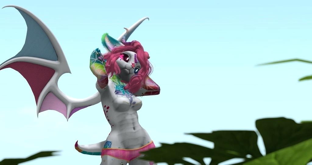 1024x542 Dragon Fursuit Tail Furry Drawing Base Second Life Marketplace - Fursuit Drawing Base