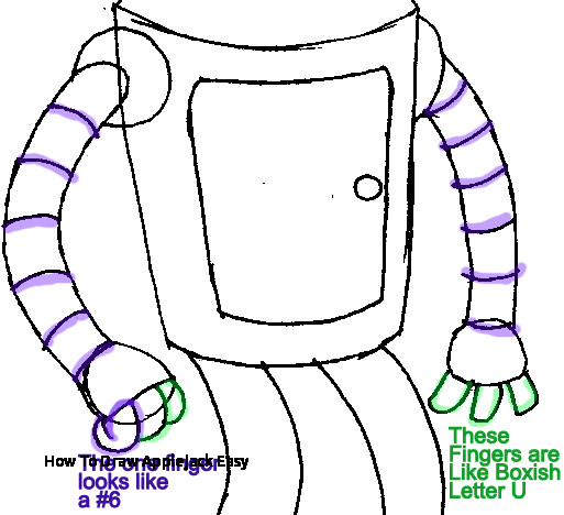 513x468 how to draw applejack easy futurama drawing - Futurama Drawings