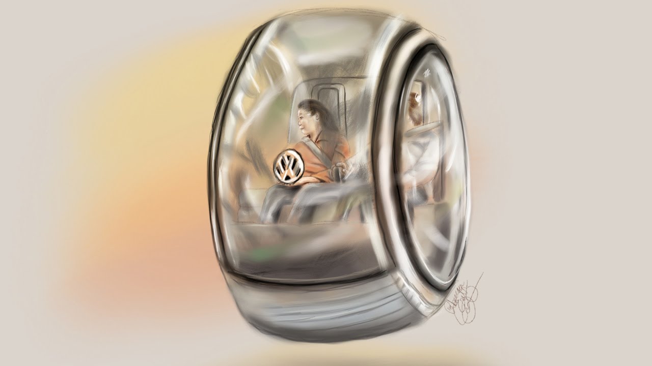 1280x720 Future Car - Future Car Drawing