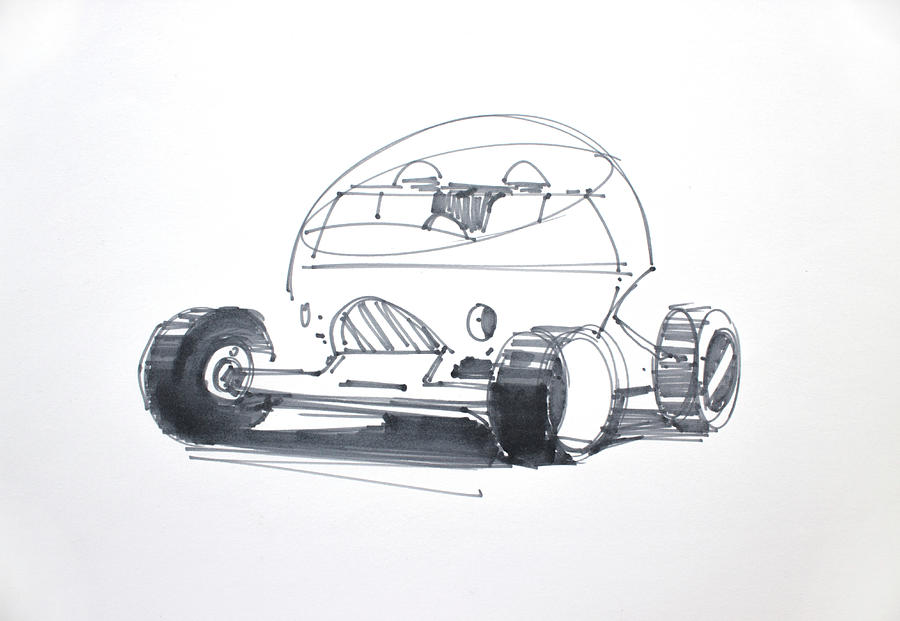 900x621 Future Vehicle Drawing - Future Car Drawing