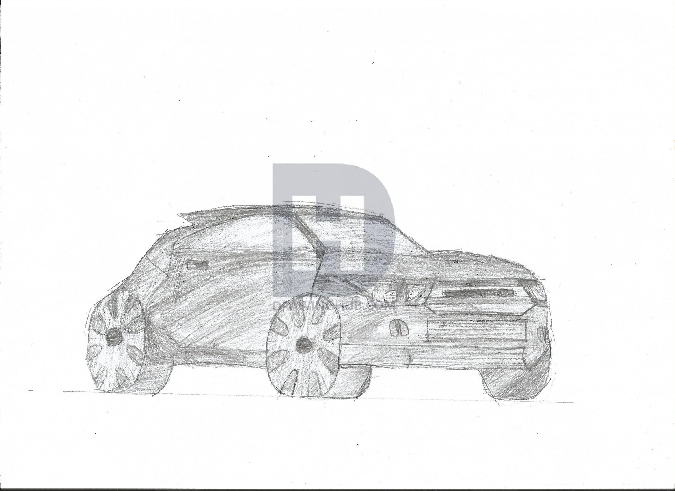 2338x1700 Sporty Version Of The Future Car Drawing - Future Car Drawing