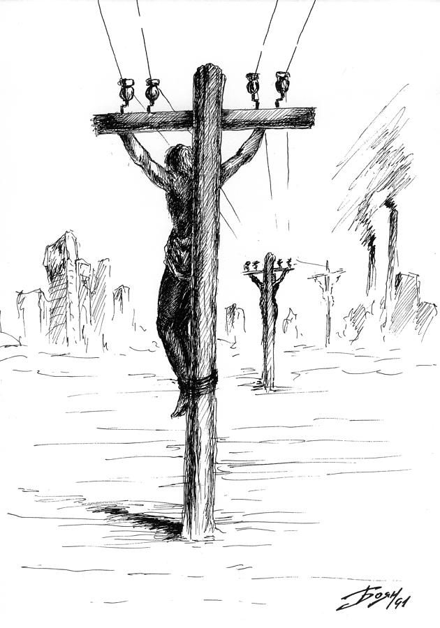 630x900 Past - Future Drawing