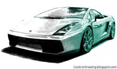 400x236 cool car drawings - Futuristic Car Drawing