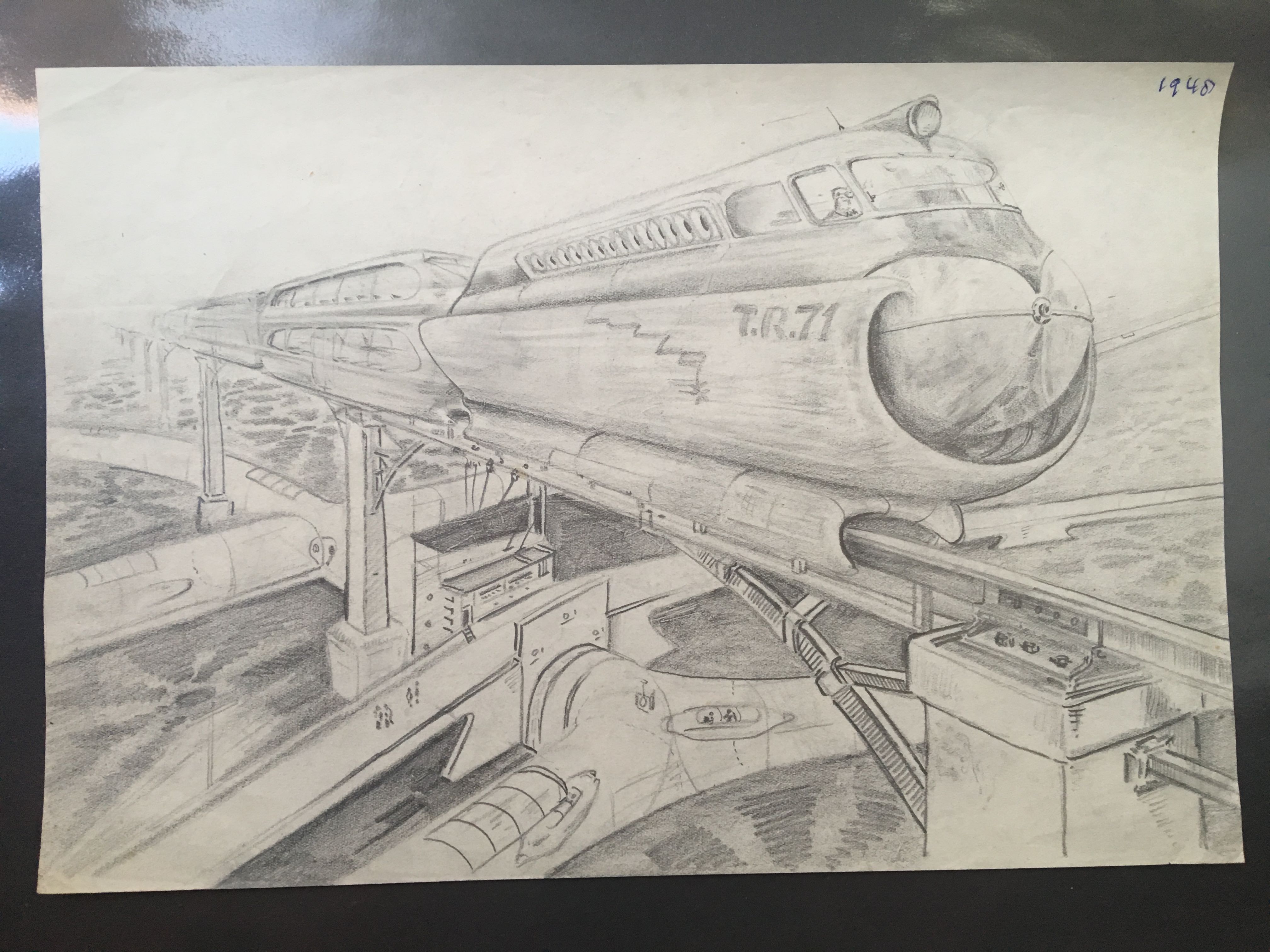 4032x3024 I Put Together An Album With More Retro Futuristic Drawings - Futuristic Drawings
