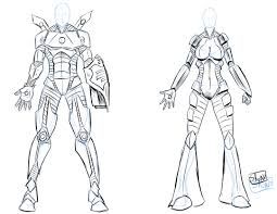255x197 Futuristic Armour Drawing - Futuristic Drawings