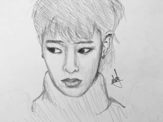 320x240 G Dragon Sketch I Fee Like It Doesn't Looks That Much Like Him - G Dragon Drawing