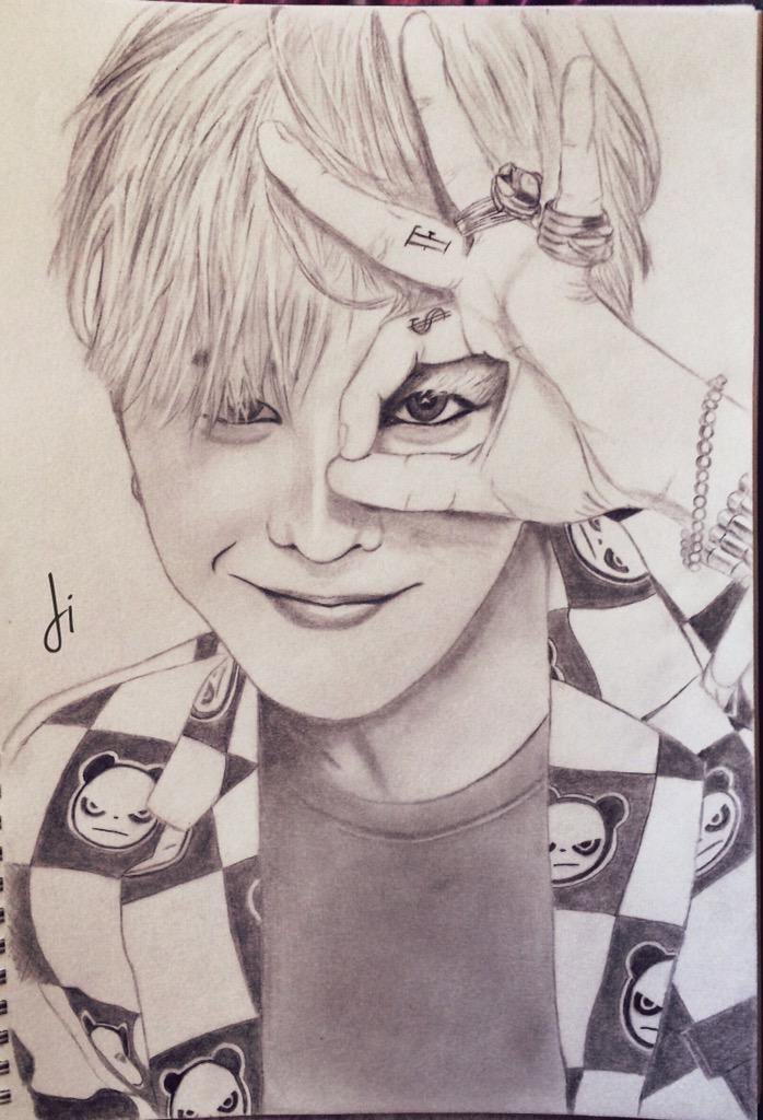 698x1024 Jamie On Twitter - G Dragon Drawing