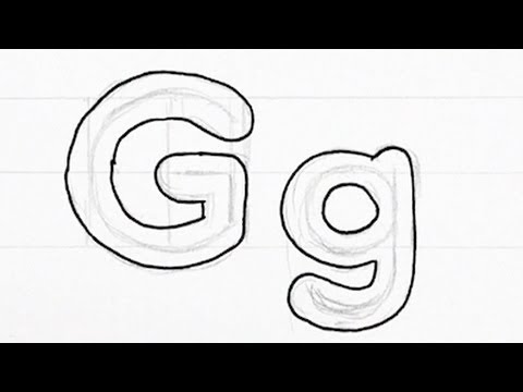 480x360 How To Draw Bubble Writing Real Easy - G Drawing