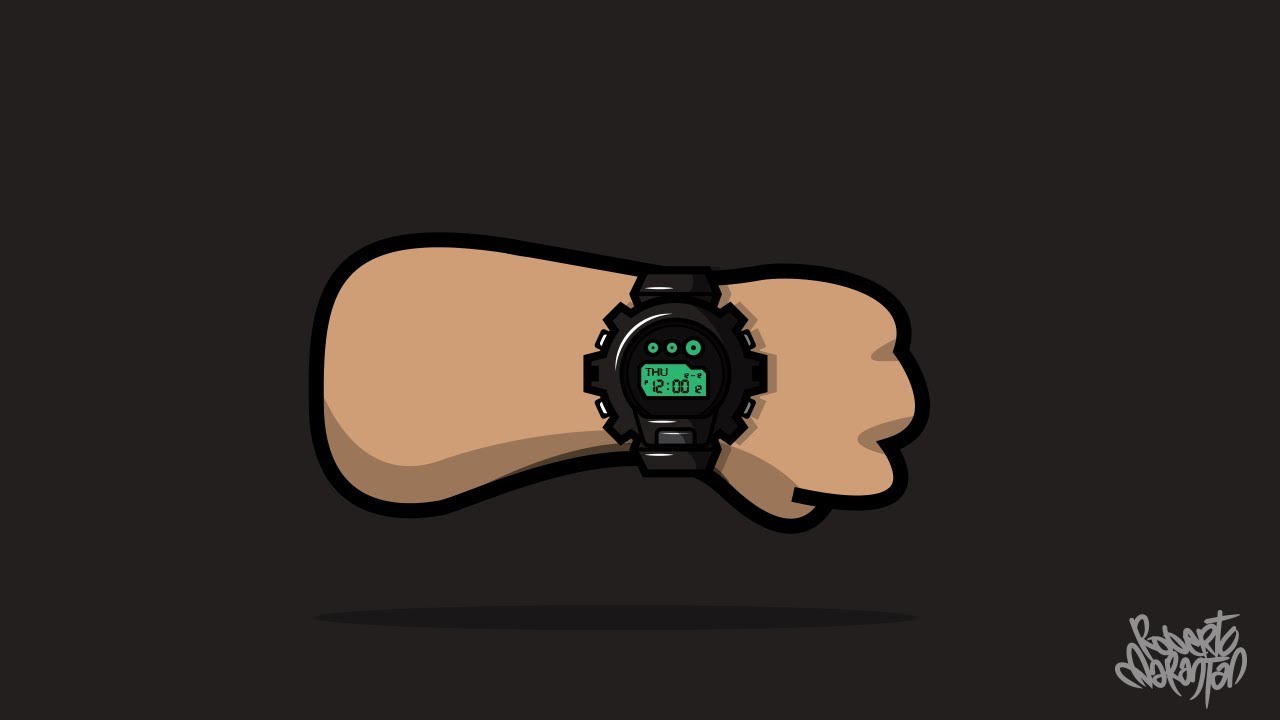 1280x720 g shock - G Shock Drawing