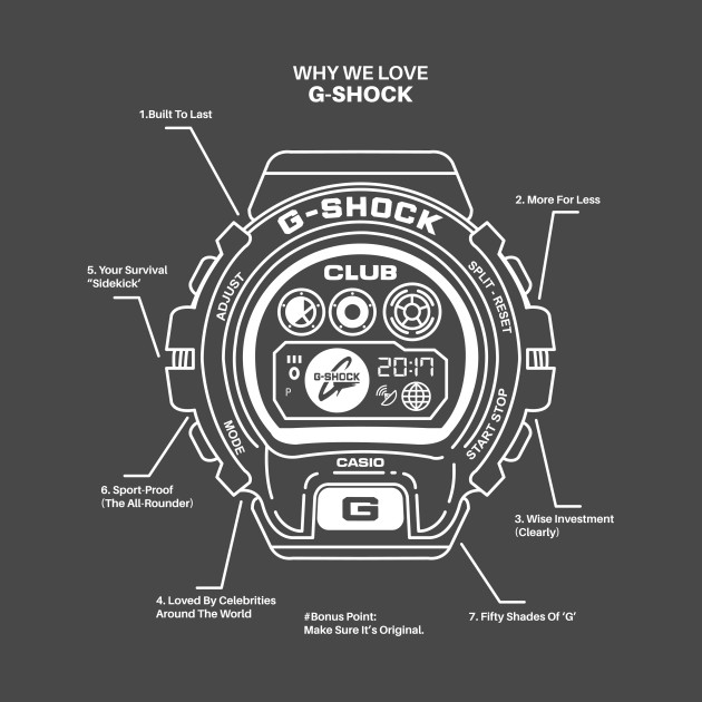 630x630 casio g shock - G Shock Drawing