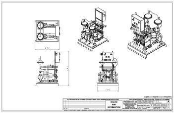 351x227 pump packages general arrangement drawings - Ga Drawing