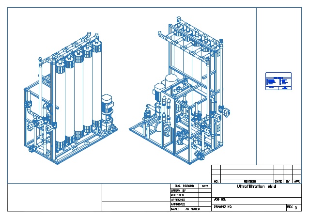 638x452 ultrafiltration skid ga drawing - Ga Drawing