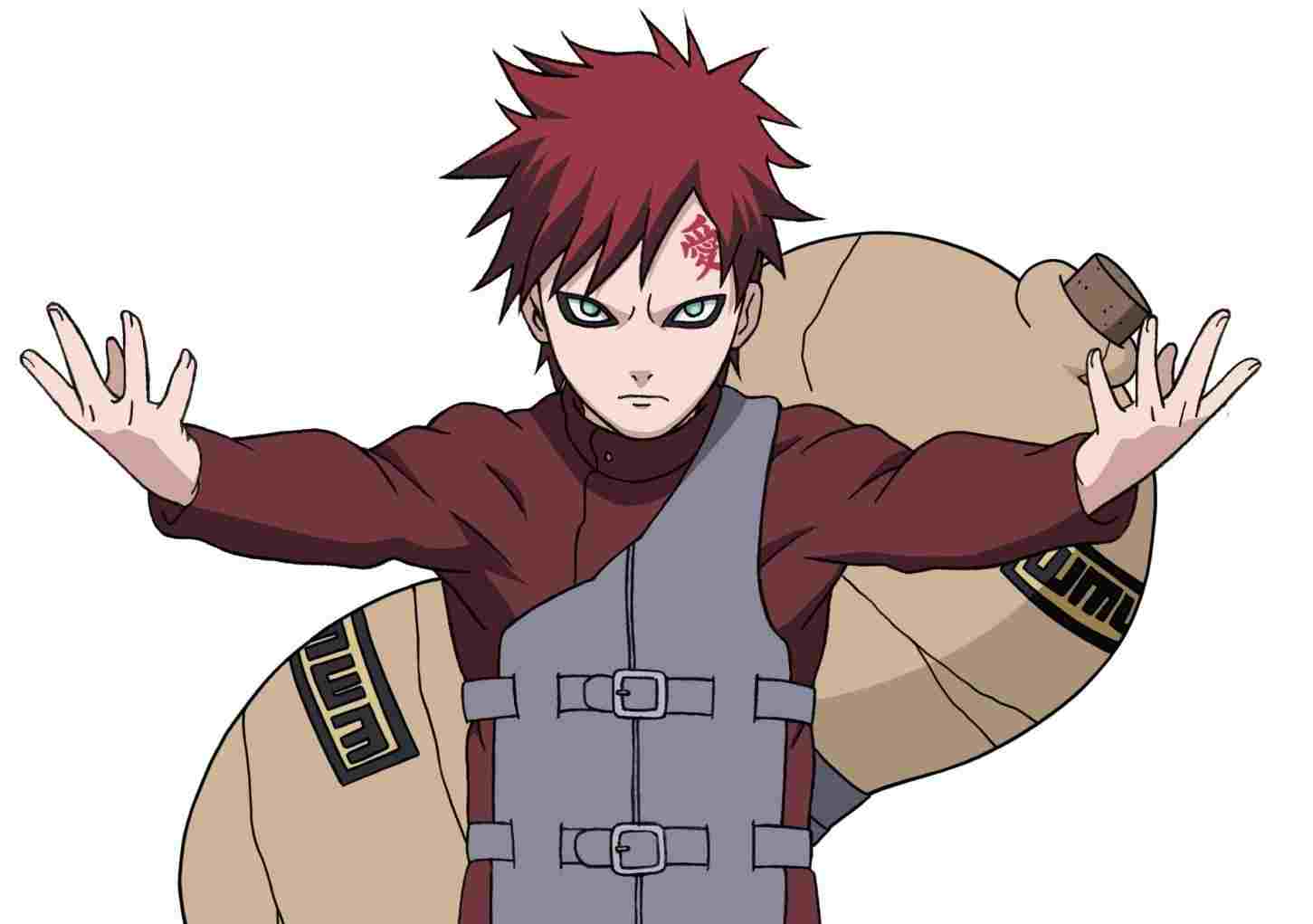 1451x1021 Draw Gaara Face Gaara Drawing - Gaara Drawing