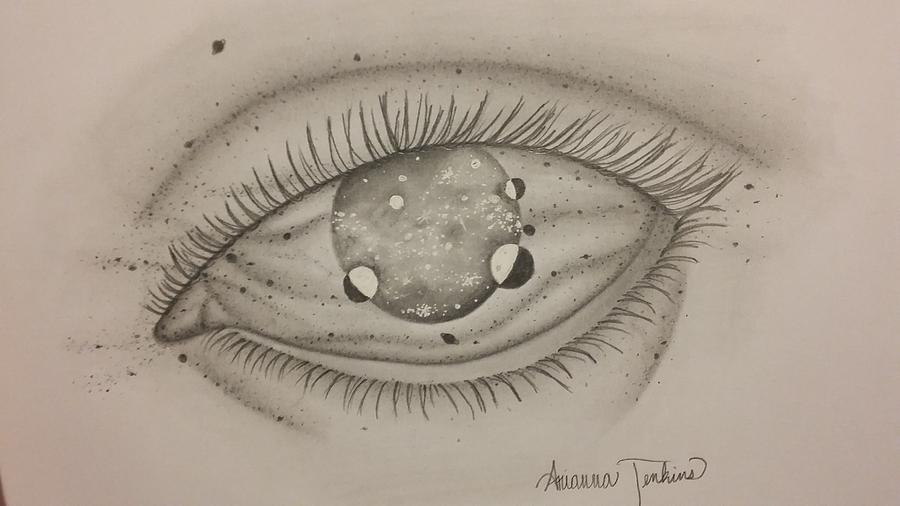 900x506 Eye Of The Galaxy Drawing - Galaxy Drawing