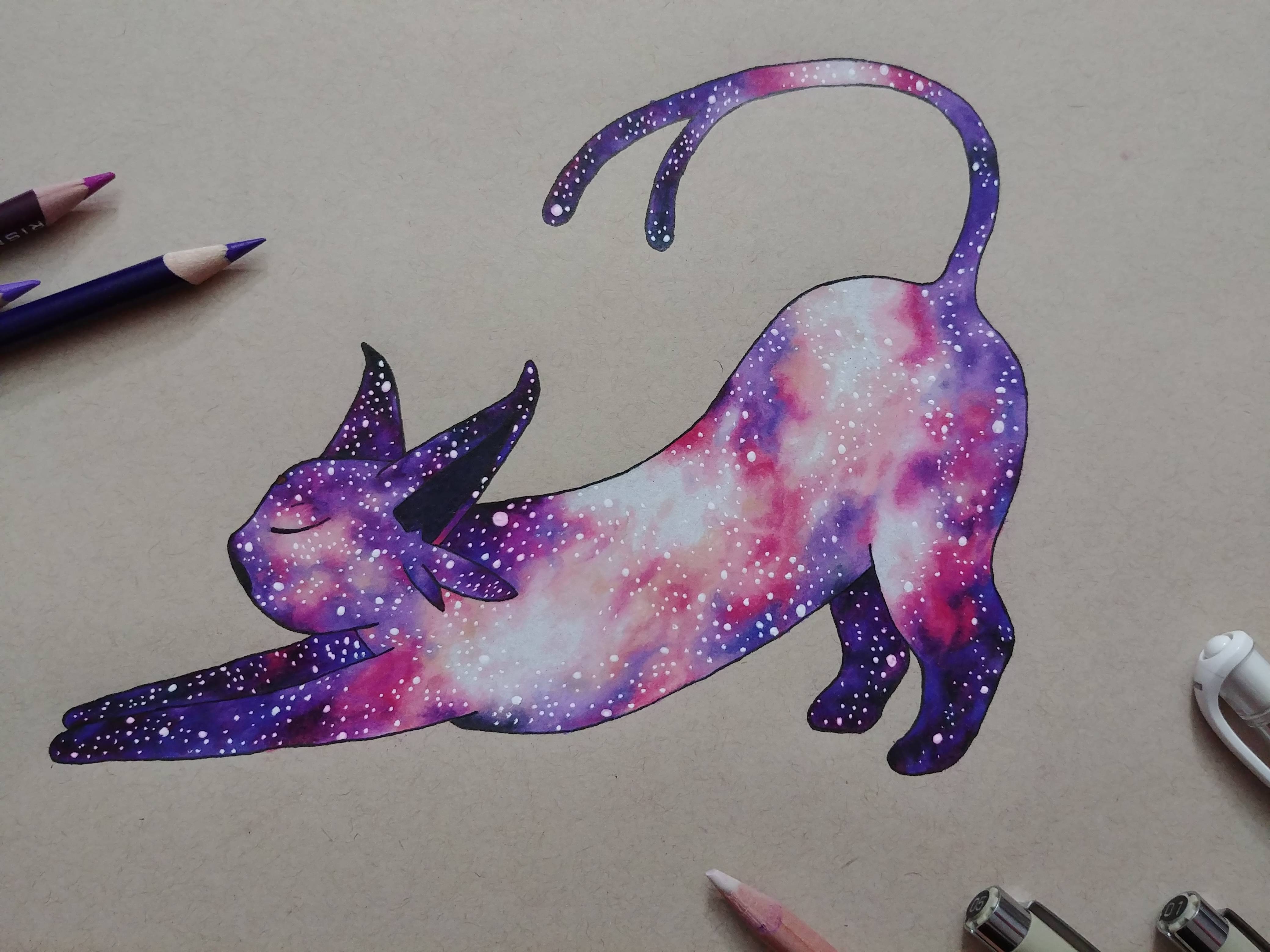 4160x3120 My First Galaxy Drawing! Pokemon - Galaxy Drawing