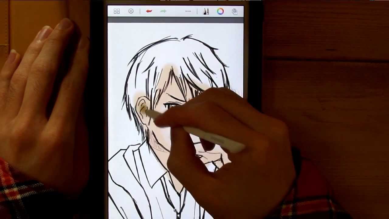 1280x720 How To Draw Character Illustration - Galaxy Note Drawing
