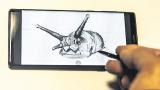 160x90 Note A Real Contender For Serious Users - Galaxy Note Drawing
