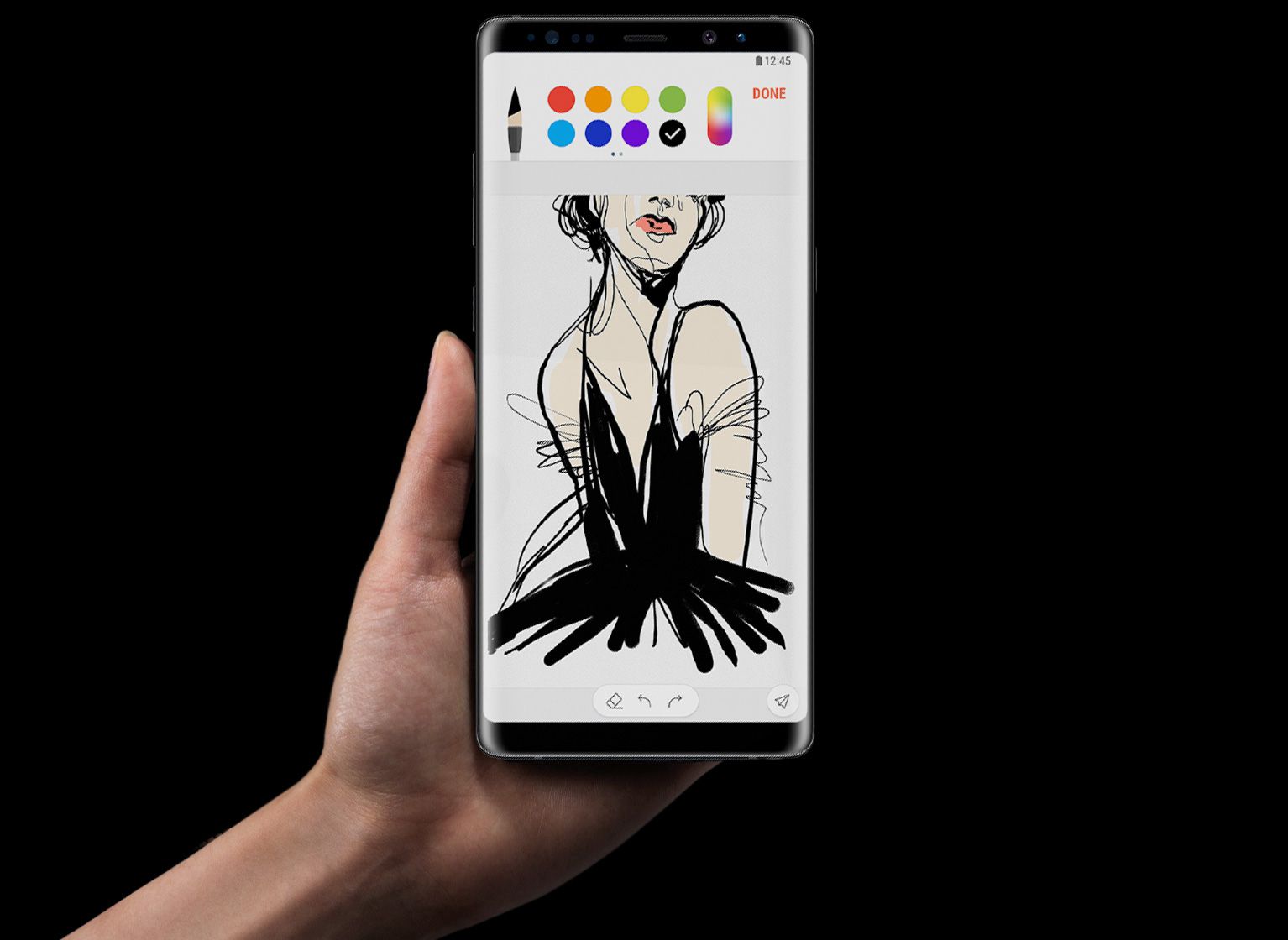 1534x1120 S Pen - Galaxy Note Drawing