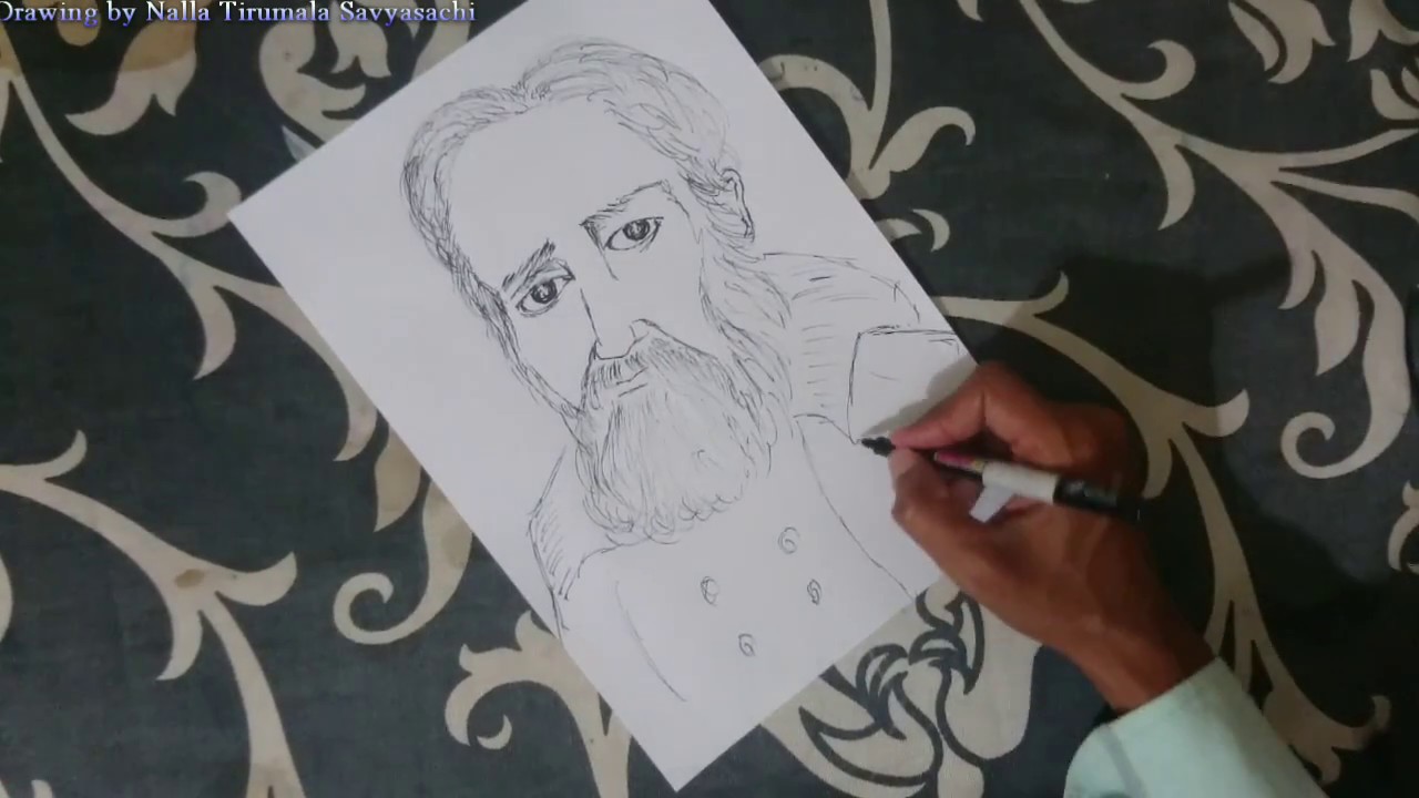 1280x720 How To Draw Galileo Galilei - Galileo Drawings