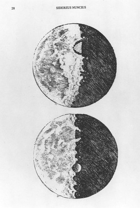 288x428 Moon Drawing - Galileo Drawings