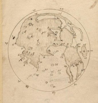 342x360 thomas harriot a telescopic astronomer before galileo - Galileo Drawings