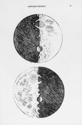282x428 Galileo's Moon Drawings, Drawings Fro - Galileo Drawings