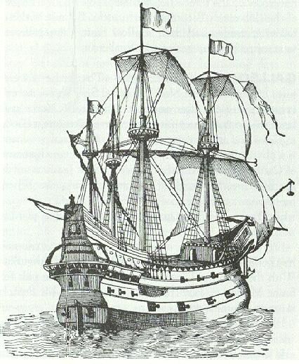 426x518 pirate image archive a galleon ship getting started again - Galleon Drawing