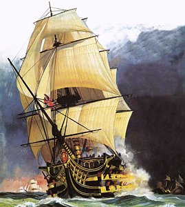 269x300 pirate ship drawings fine art america - Galleon Ship Drawing