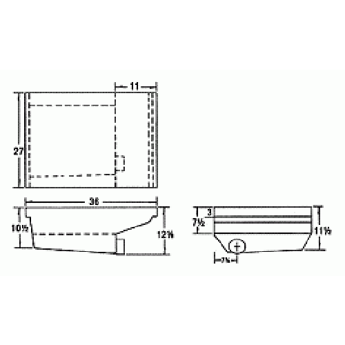 500x500 gallon rv holding tank - Gallon Drawing