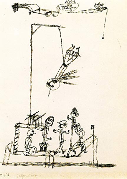 431x606 paul klee - Gallows Drawing