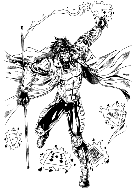 508x728 Gambit Drawing Line For Free Download - Gambit Drawing