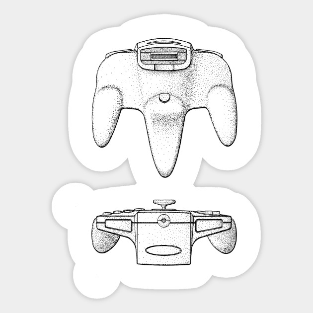 630x630 Game Controller Vintage Patent Hand Drawing - Game Controller Drawing