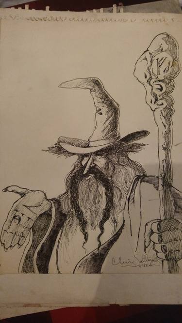 375x667 Gandalf Drawing - Gandalf Drawing