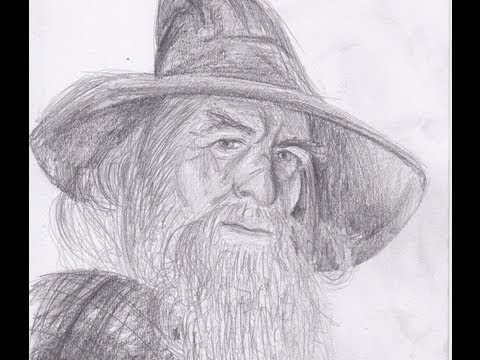 480x360 Daily Drawing - Gandalf Drawing