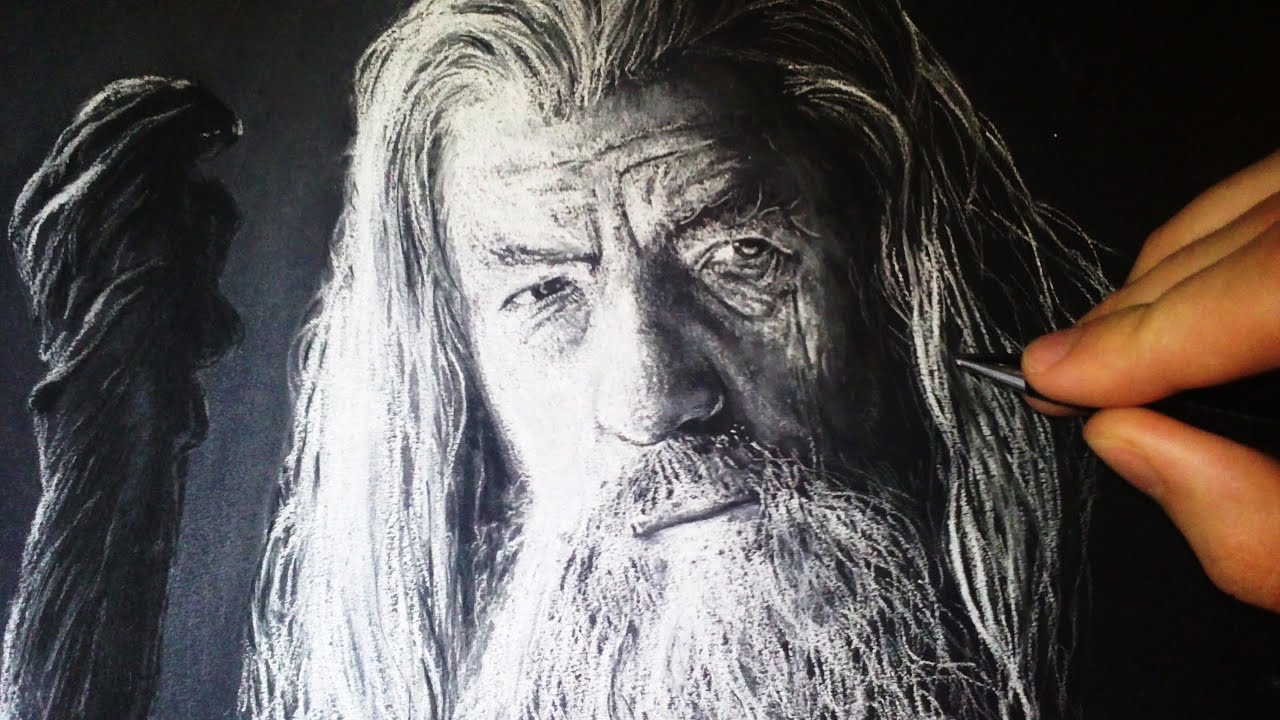 1280x720 Gandalf - Gandalf Drawing