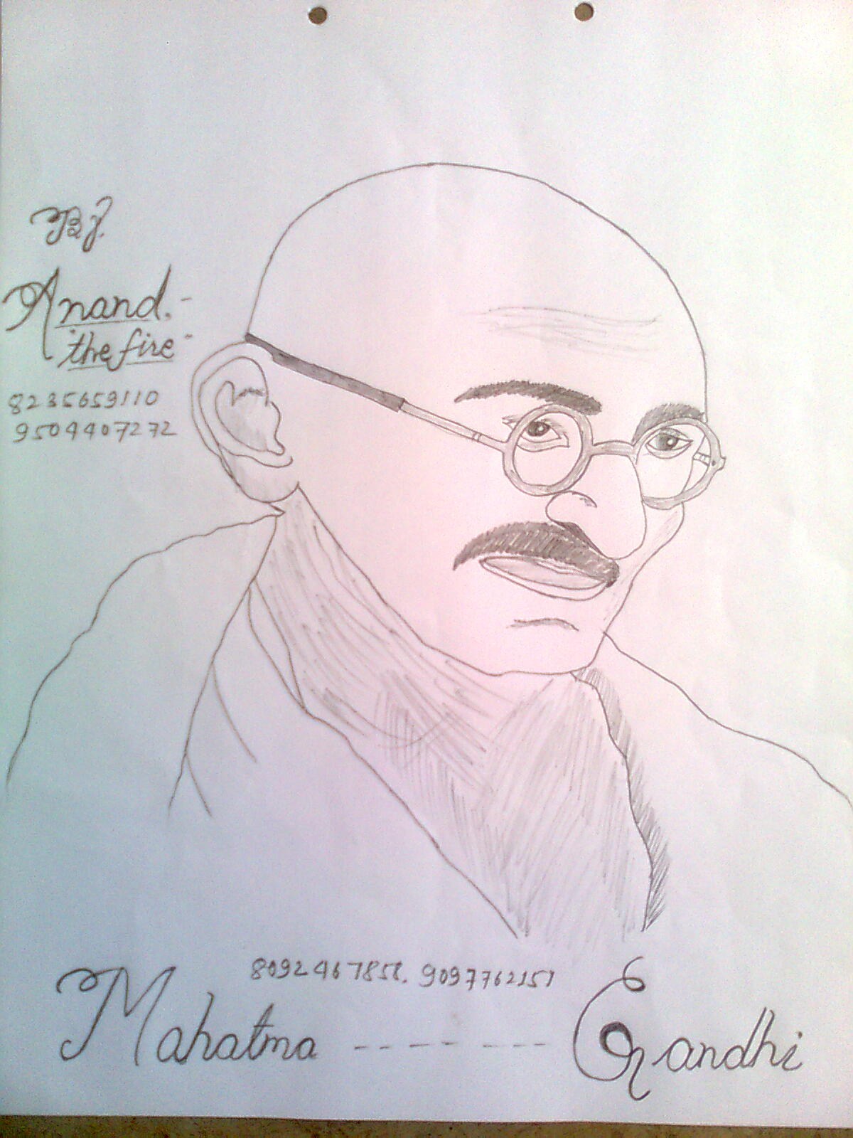 1200x1600 Gandhiji Face Drawing Land Pollution Drawing Images Trash Clipart - Gandhiji Drawing