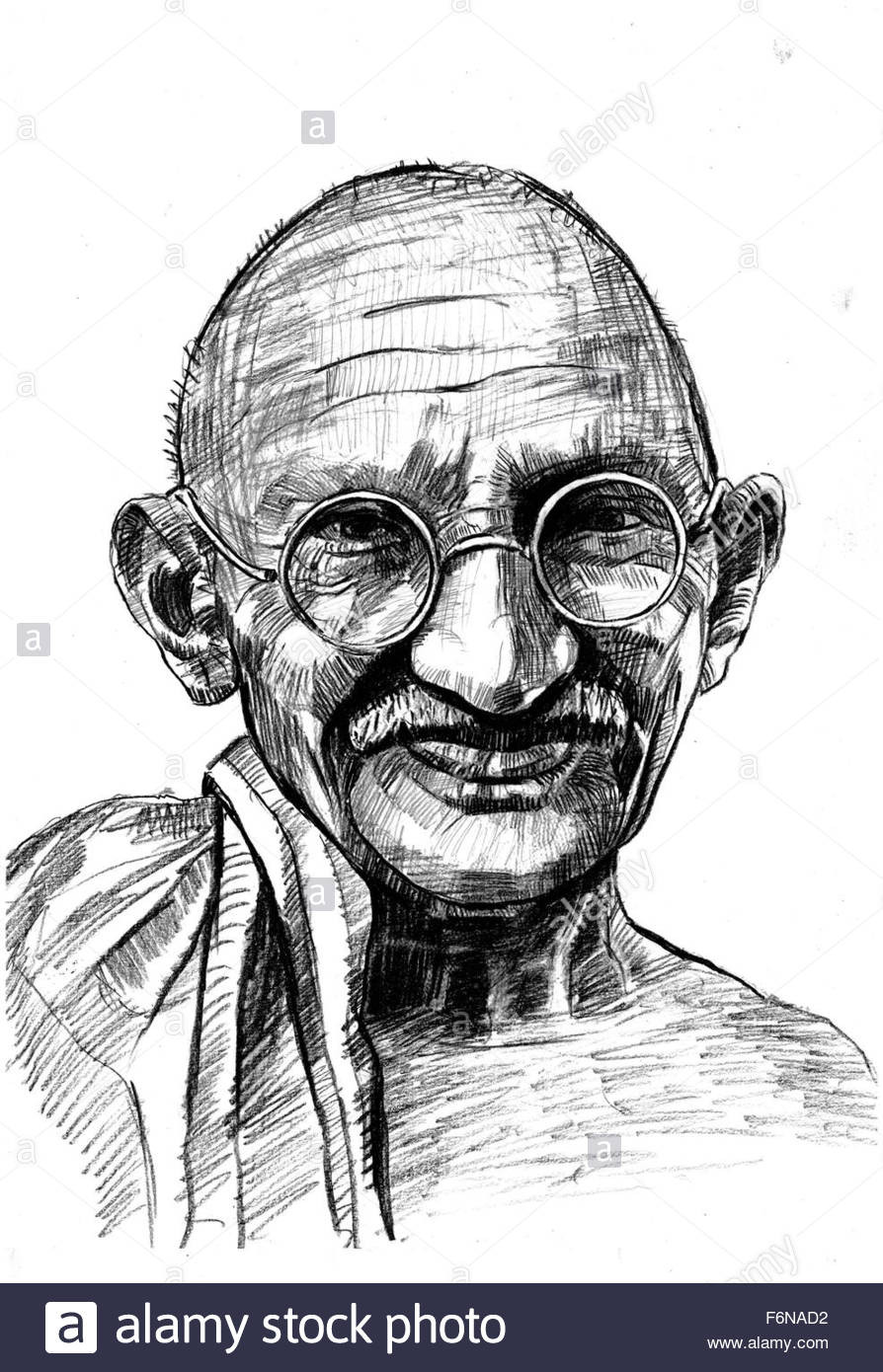 Gandhiji Drawing at Explore collection of Gandhiji